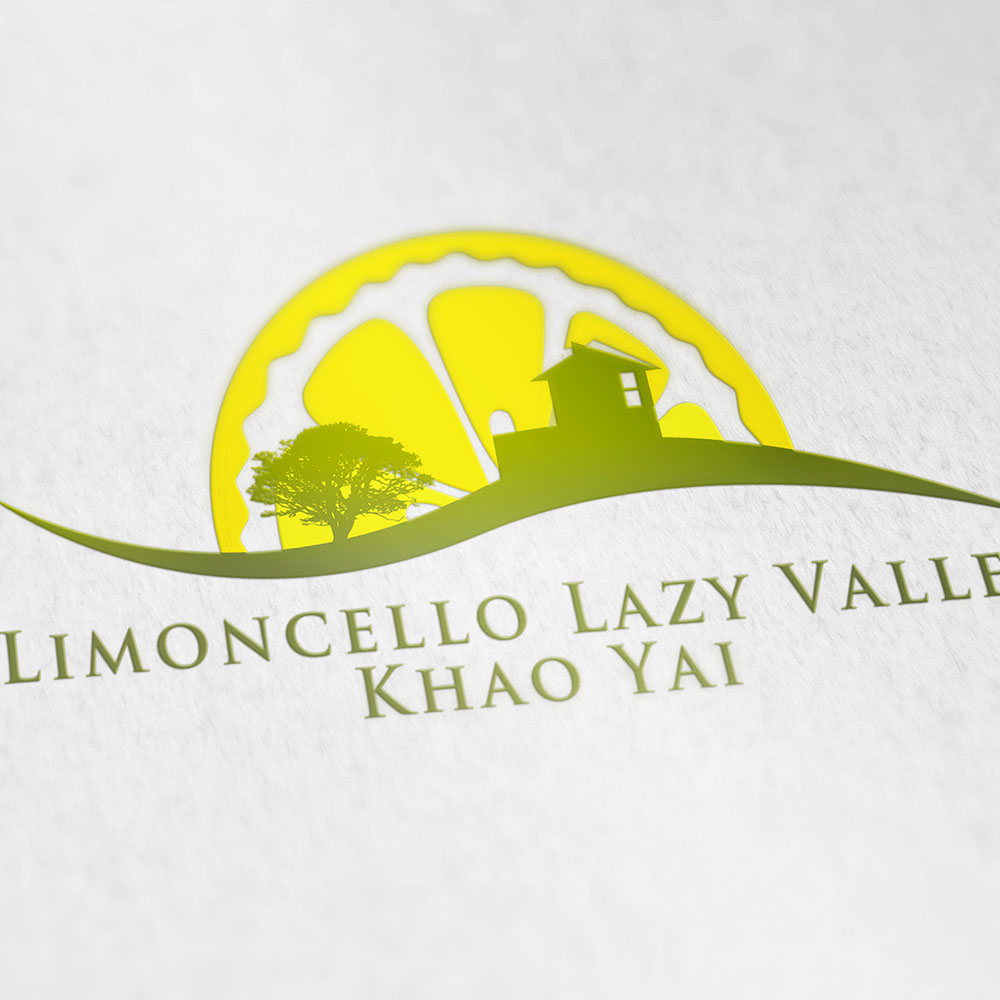 รับออกแบบโลโก้ limoncello lazy valle