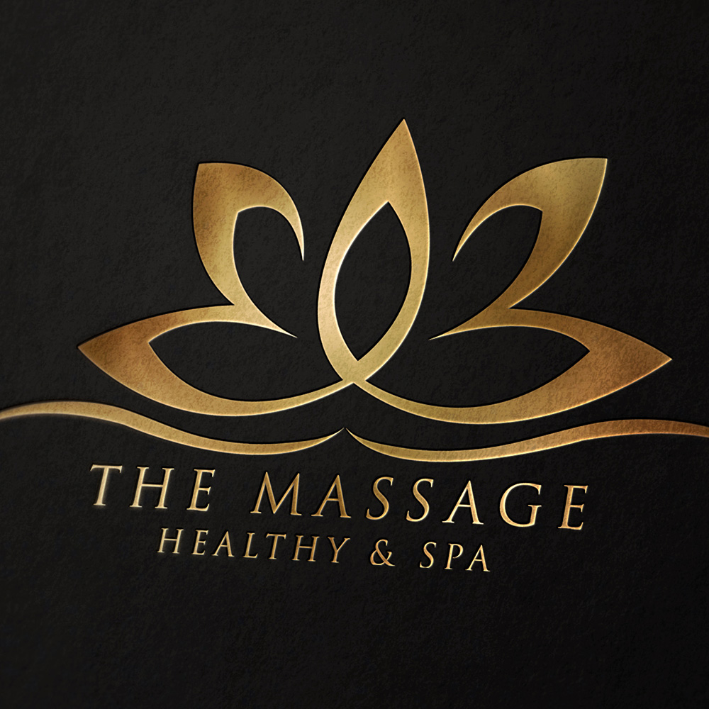 รับออกแบบโลโก้ the massage helthy spa