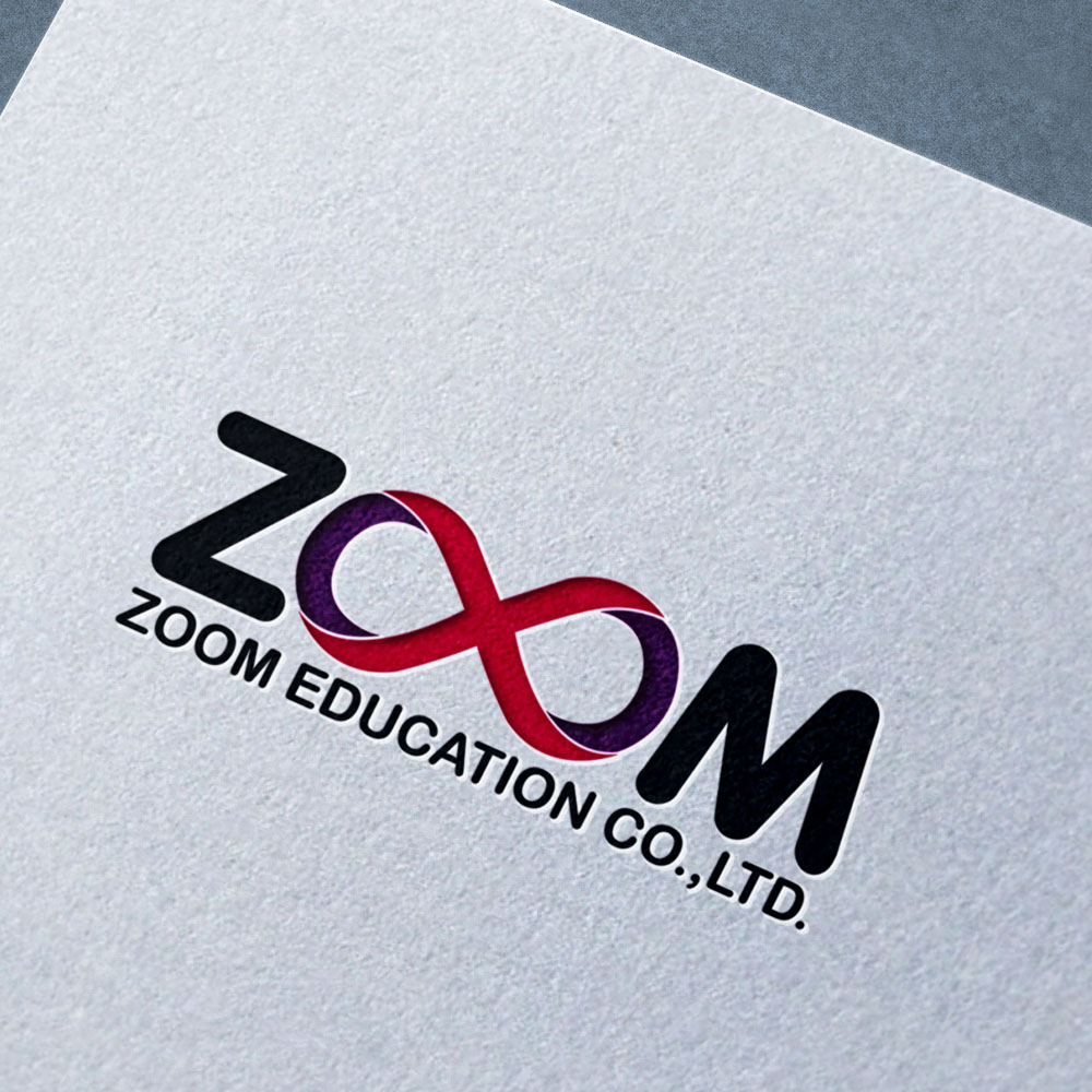 รับออกแบบโลโก้ zoom education