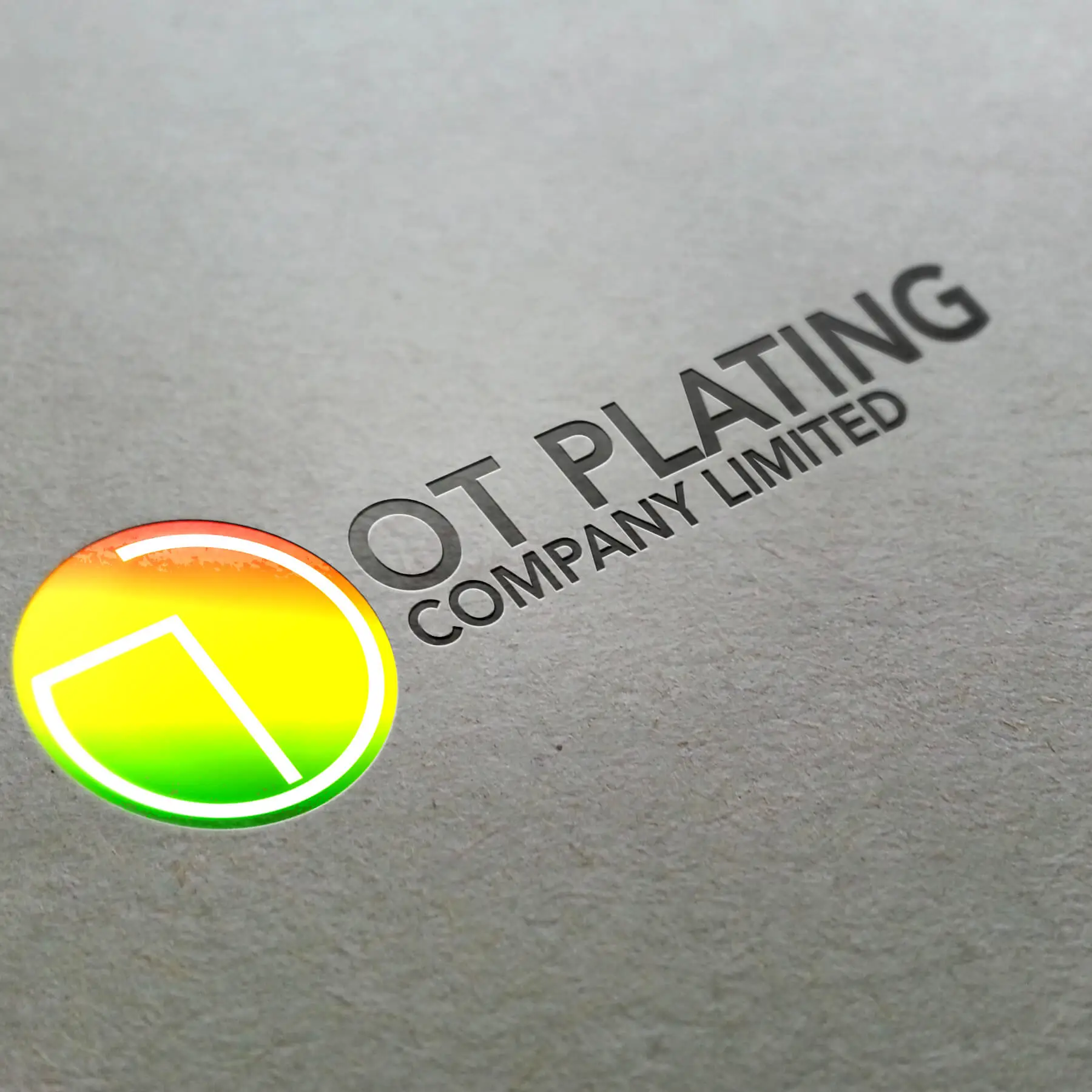 รับออกแบบโลโก้ OT PLATING