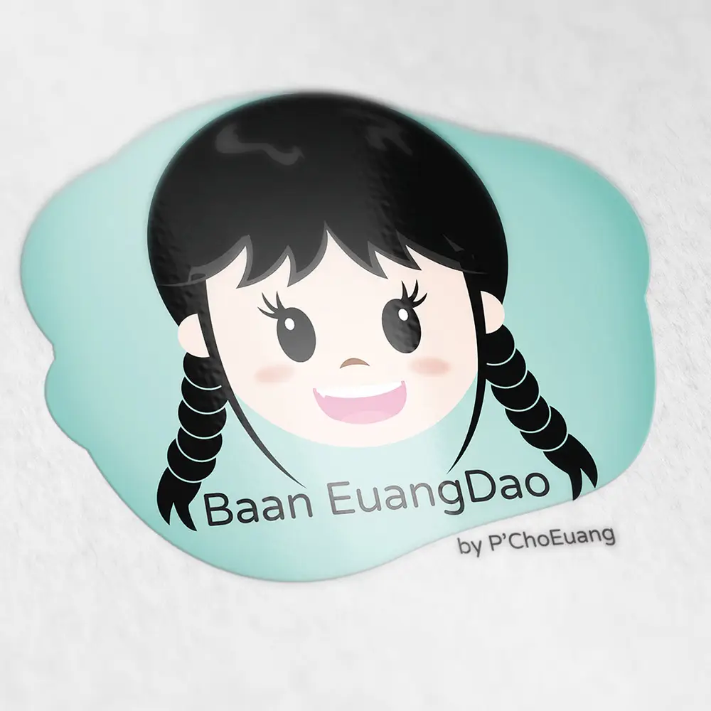 HOME MONKEY VILLA 5 รับออกแบบโลโก้ baan euang dao