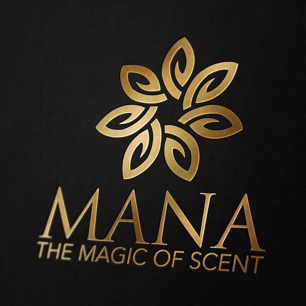 HOME MONKEY VILLA 8 รับออกแบบโลโก้ mana the magic of scent