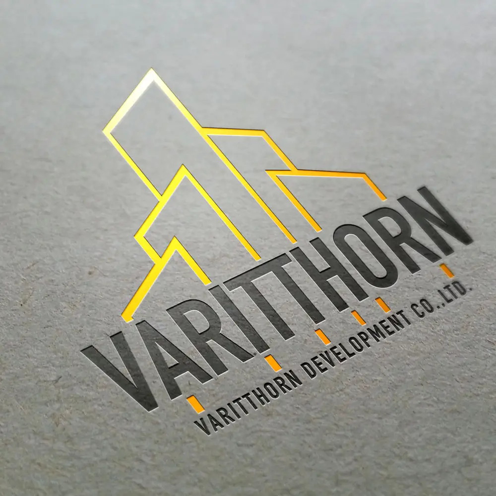 รับออกแบบโลโก้ varitthorn development